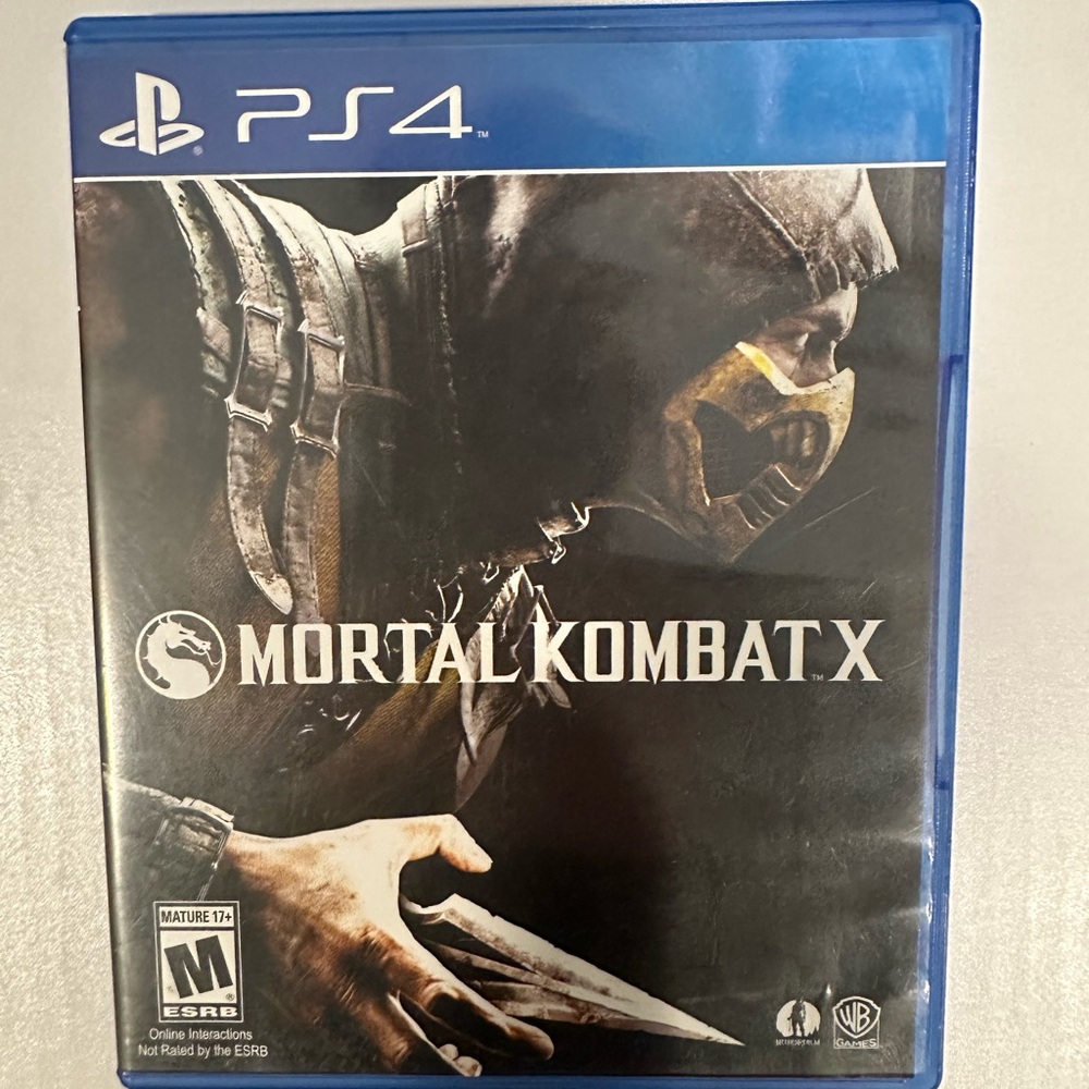 Sony PS4 Mortal Kombat X - Blue Case
